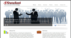 Desktop Screenshot of datassol.com